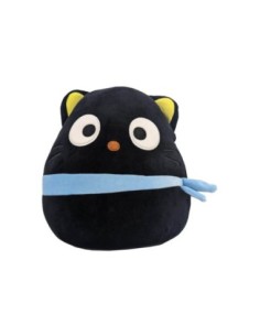 Squishmallows Plush Figure Sanrio Core Chococat Blue Ribbon 25 cm  Jazwares