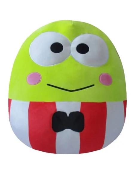 Squishmallows Plush Figure Sanrio Core Keroppi Red Striped Suit 25 cm