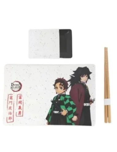 Demon Slayer Ceramic Sushi Set with Chopsticks Tanjiro & Giyu