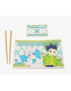 Hunter x Hunter Ceramic Sushi Set with Chopsticks Gon & Killua