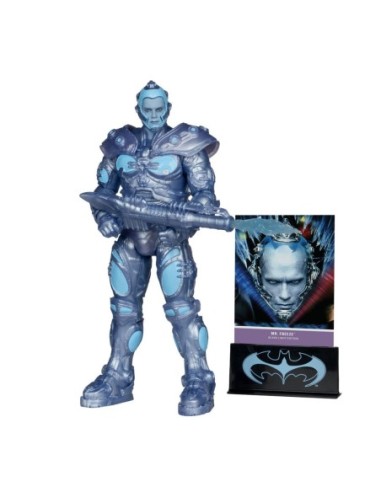 Batman & Robin DC Multiverse af Mr. Freeze (Black Light Edition) (Gold Label) 18 cm  McFarlane Toys