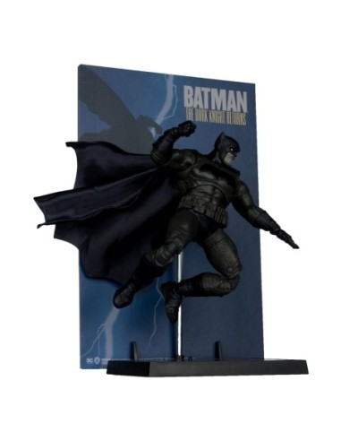 DC Multiverse McFarlane Cover Recreations Af. Batman (Batman: The Dark Knight Returns 1) (Gold Label) 18 cm