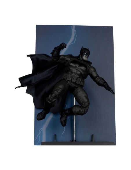 DC Multiverse McFarlane Cover Recreations Af. Batman (Batman: The Dark Knight Returns 1) (Gold Label) 18 cm