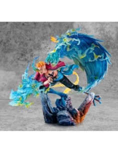 One Piece P.O.P MAS Maximum PVC Statue Marco the Phoenix Leader of 1st group of Whitebeard Pirates 32 cm  Megahouse