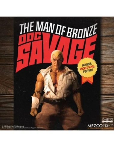 Doc Savage Af. 1/12 Doc Savage Deluxe Edition 18 cm