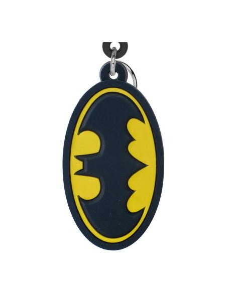 DC Comics Soft Touch Keychain Batman Logo