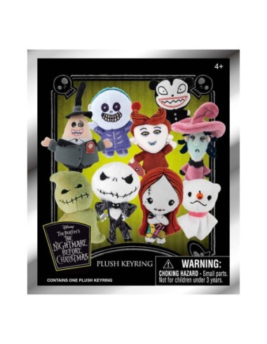 Nightmare before Christmas Plush Bag Clips Display (24)