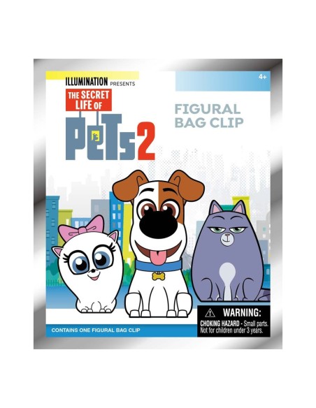 The Secret Life of Pets 3D PVC Bag Clips  Series 1 Display (24)