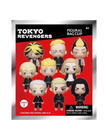 Tokyo Revengers 3D PVC Bag Clips  Series 2 Display (24)