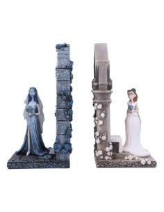 Corpse Bride Emily and Victoria Bookends 19 cm  Nemesis Now