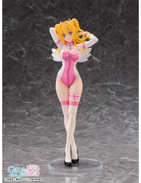 2.5 Dimensional Seduction PVC Statue 1/7 Liliel Angel School spin-off Training Suit/Ririsa 25 cm