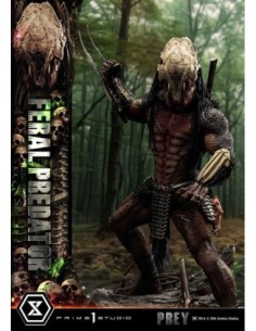 Prey (Movie) Museum Masterline Series Statue 1/3 Feral Predator 89 cm