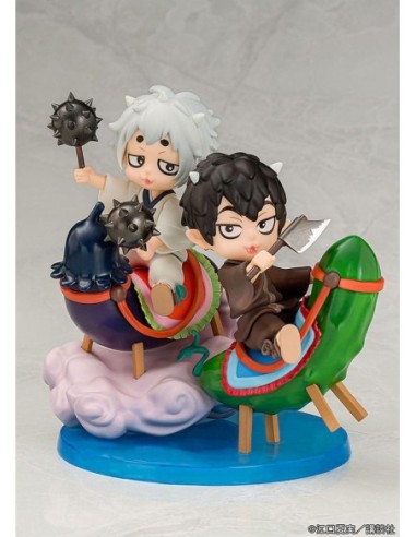 Hozuki no Reitetsu Hakotoniwa PVC Statue Karauri & Nasubi 12 cm