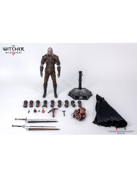 The Witcher 3: Wild Hunt Af. 1/6 Geralt of Rivia 30 cm