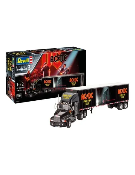 AC/DC Model Kit Gift Set Tour Truck & Trailer 55 cm