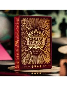 Outcast Playing Cards Red Velvet  Theory11