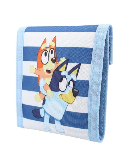 Bluey Wallet Black Bluey Jump Into Fun