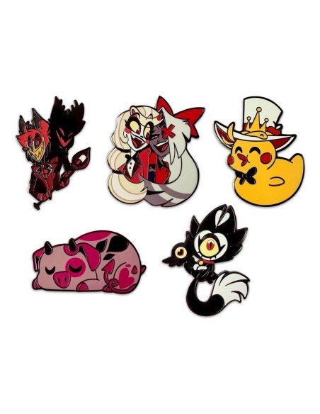 Hazbin Hotel Enamel Pins Set 5 cm (6)