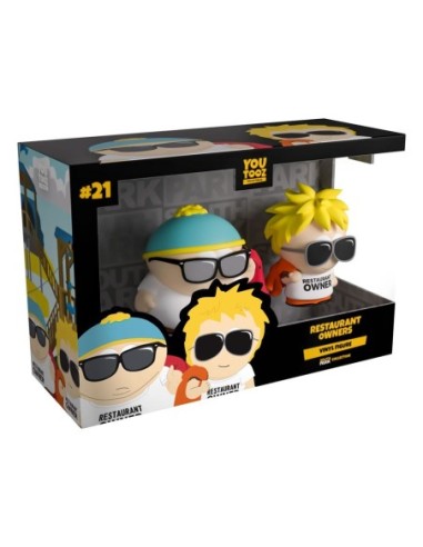 South Park Vinyl Figures 2-Pack Restaurant Owners 10 cm