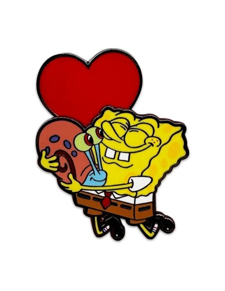 SpongeBob SquarePants Bobble Pin Badge Spongebob Heart 5 cm  Youtooz