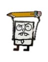 SpongeBob SquarePants Pin Badge DoodleBob 5 cm  Youtooz