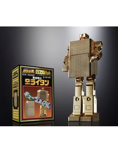 Golden Warrior Gold Lightan Soul of Chogokin Diecast Action Figure GX-32SP Gold Lightan 50th Anniversary Ver. 13 cm