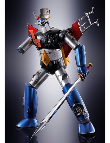 Mazinger Z Soul of Chogokin GX-105D Mazinga Kakumei Shinka Damage Ver. 17 cm