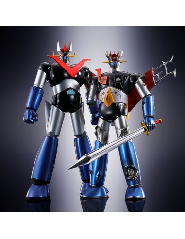 Mazinger Z Soul of Chogokin GX-105D Mazinga Kakumei Shinka Damage Ver. 17 cm