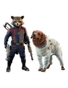 Guardians of the Galaxy Vol. 3 Movie Masterpiece Action Figuren 1/6 Rocket & Cosmo 16 cm