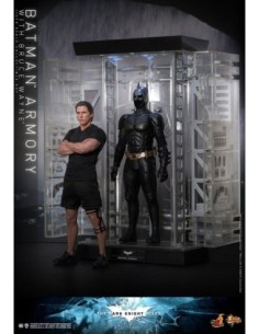 The Dark Knight Rises Movie Masterpiece Action Figures & Diorama 1/6 Batman Armory with Bruce Wayne 30 cm