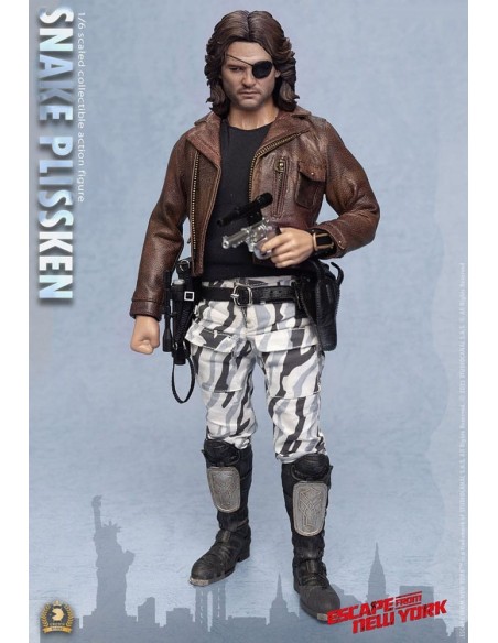 Escape from New York Crown Series af 1/6 Snake Plissken (Sculpted Hair Version) 30 cm