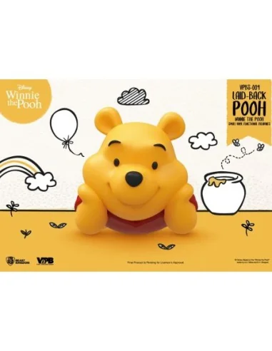 Winnie The Pooh Small Vinyl Bank laid-back Winnie 17 cm