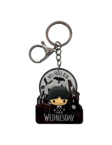 Wednesday 3D Acrylic Keychain