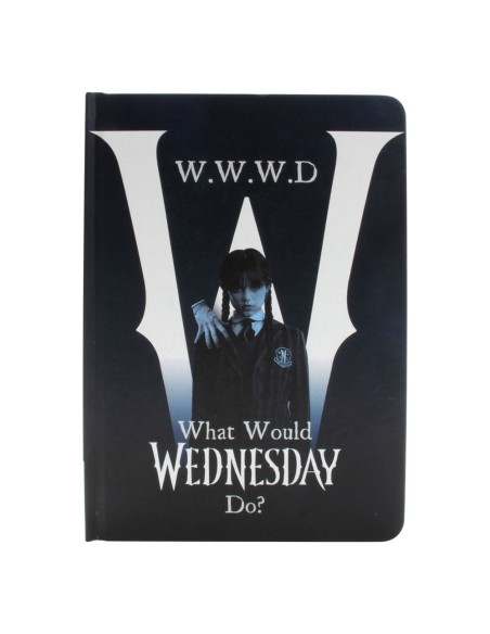 Wednesday A5 Notebook WWWD