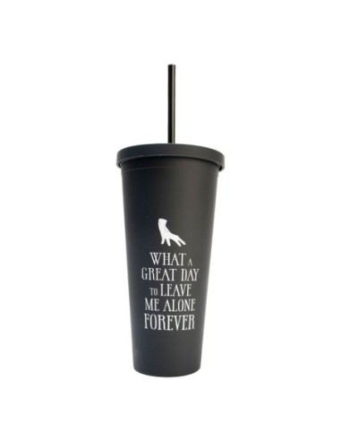 Wednesday Tumbler with Straws 485 ml