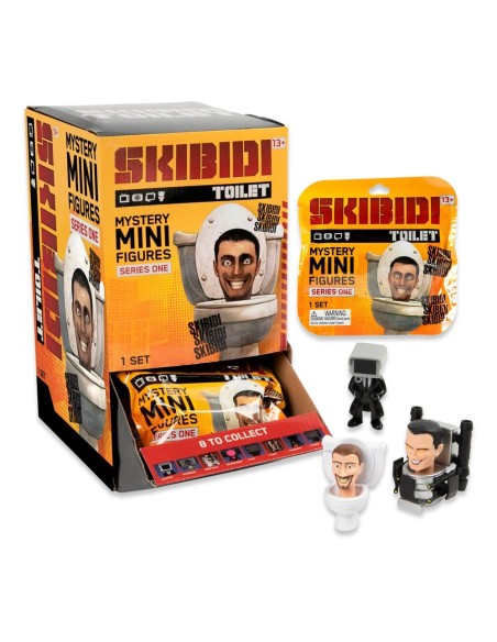 Skibidi Toilet Minifigs 6 cm Series 1 Display (24)