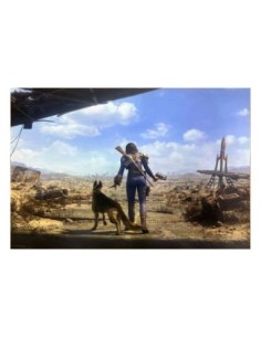 Fallout 4 Art Print Neighborhood Patrol 30 x 40 cm - unframed