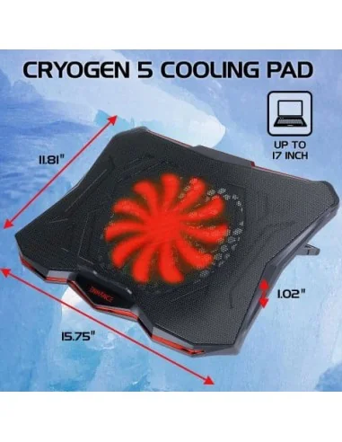 Enhance LED Cooling Stand Red