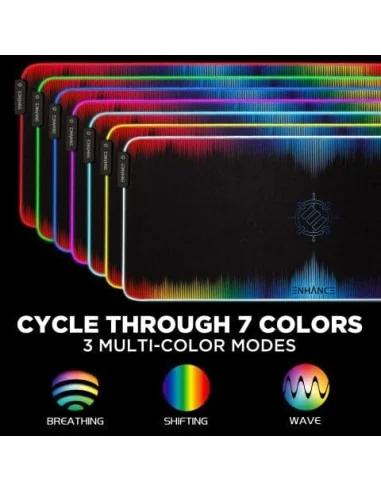 Enhance LED Mouse Mat Multicolor