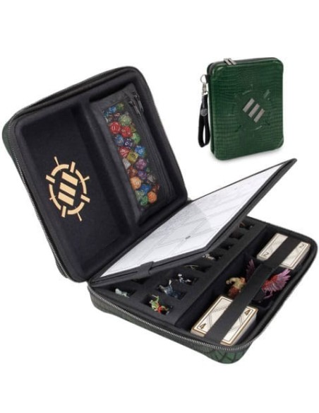 Enhance RPG Series Collector's Edition Organizer Case Green