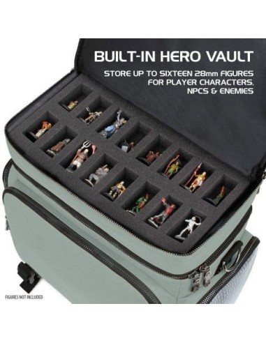 Enhance Tabletop Series Collectors Edition Adventurer's Travel Bag Silver