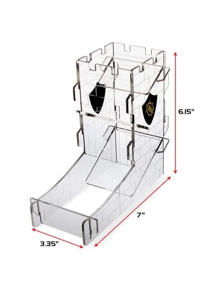 Enhance Tabletop Series Dice Tower Clear