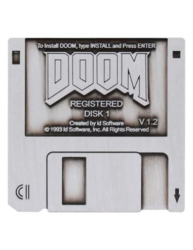 Doom Pin Badge Floppy Disk Limited Edition