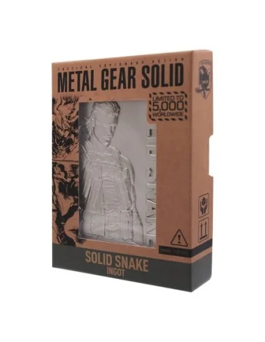 Metal Gear Solid 2 Ingot Snake Limited Edition