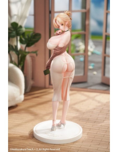 Original Character PVC Statue 1/7 Hitozuma Elf Illustration by Sue 26 cm