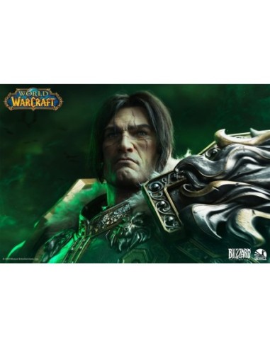 World of Warcraft Life Size Bust 1/1 Varian Wrynn 120 cm