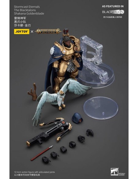 Warhammer Age of Sigmar Actionfigur Stormcast Eternals The Blacktalons Shakana Goldenblade 20 cm