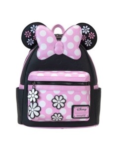 Disney by Loungefly Mini Backpack Minnie Floral Rock the Dots