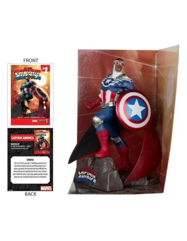 Marvel Collection PVC Statue 1/10 Captain America (All-New Captain America 1) 17 cm  McFarlane Toys