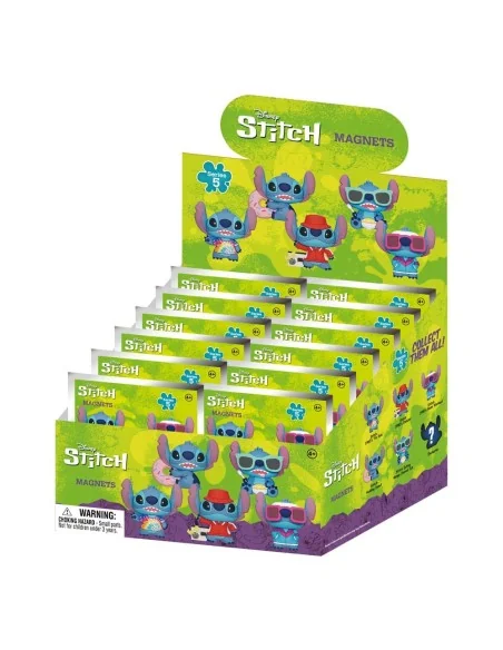 Lilo & Stitch 3D Magnets Stitch Series 5 Blind Pack Display (12)